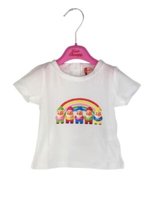 T-shirtmm+nanetti arcobaleno