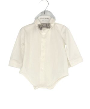 6C5E16934C48531278630E6B2CCCEAEF_ Body camiciaml+papillon pied de poule