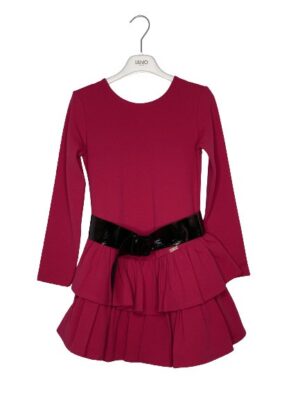 FF26F5811A8EBD17A2AB88F8BEC01906_ Abito a balze crepe+fusciacca