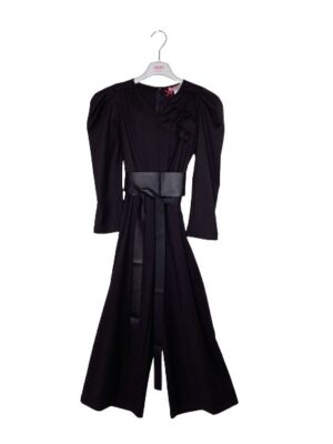 Tuta lunga viscosa+volan laterale