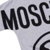 Girocollo over macro logo moschino