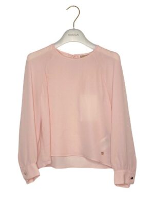 Blusa manica lunga viscosa