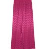 Pantalone palazzo fantasia zigzag