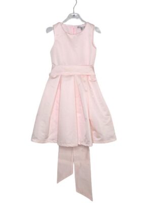 Abitosm+fiocco dietro taffeta