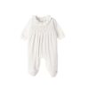 Tutina cotone+punto smock