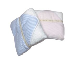 Accappatoio triangolo rigato