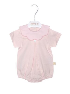 Pagliaccetto+collo piquet festonato