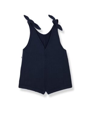 Bermuda salopette felpa+nodini