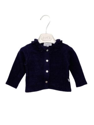 Golfino felpa+scollo arriccio