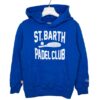 Felpa cappuccio st barth padel club