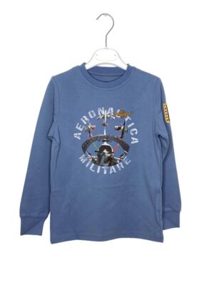 T-shirt manica lunga aereo caccia