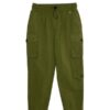 Pantalone cargo popeline