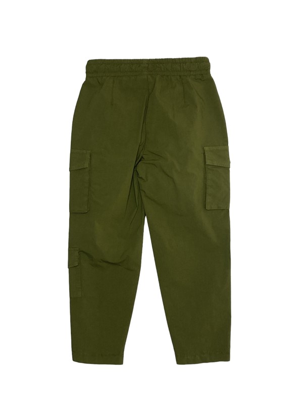 Pantalone cargo popeline