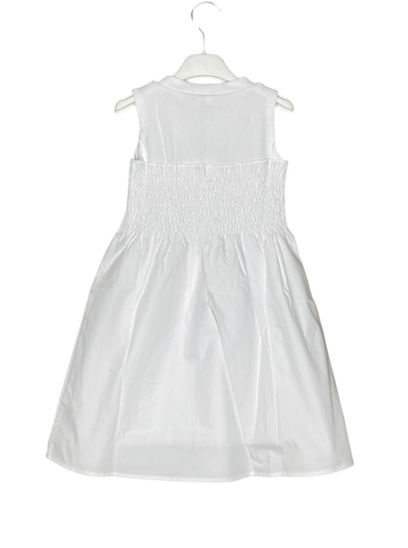 Abito nido d'ape popeline