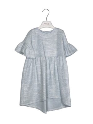 Abito chanel felpina manica tulipano