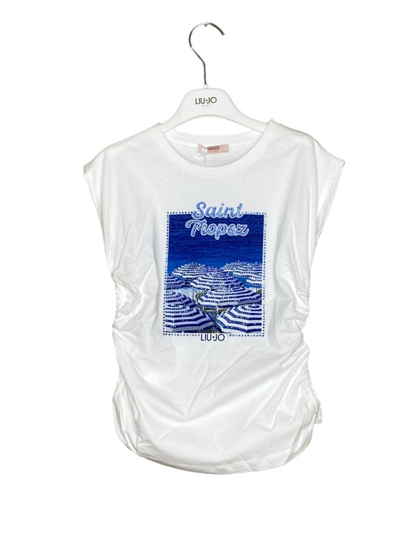 T-shirt graffata saint tropez