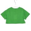 T-shirt crop stampa borsa