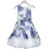 Abito tulle stampa fiori