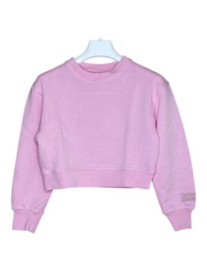 415D961229869B67C5A68C95DCF24486_ Felpa girocollo cropped manica lunga