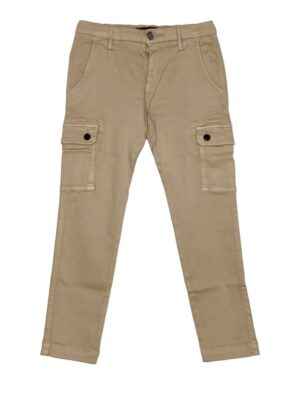 5101DCDEBE52868F39CE7EA45E3ED7D8_ Pantalone cargo felpa strech