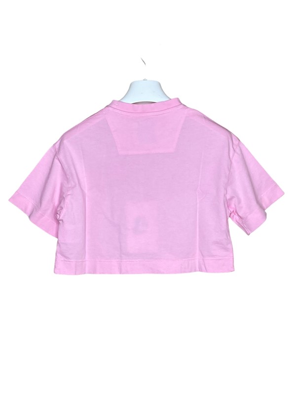 T-shirt cropped mezza manica