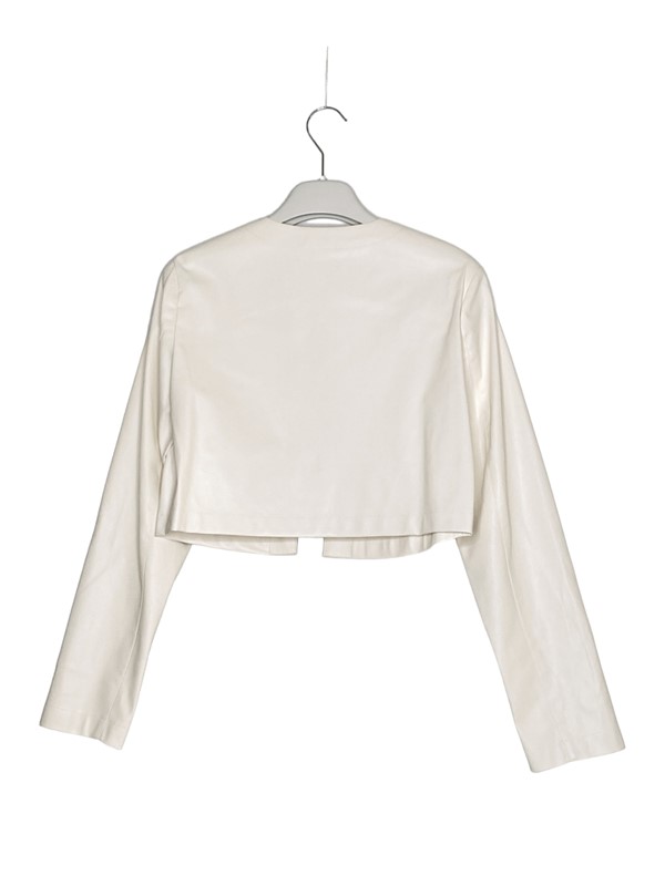 Giacca corta ecopelle