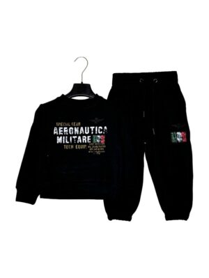 Tuta girocollo felpa aeronautica militare