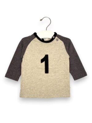 4056552DD8F4F3EB120E8CC6DAB2D7BE_ T-shirt raglan bicolore+1