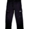 Pantalone cargo felpa