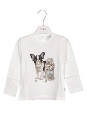 83E6866B9FD218E09448BD9E7AA0FD50_ T-shirt manica lunga stampa bulldog