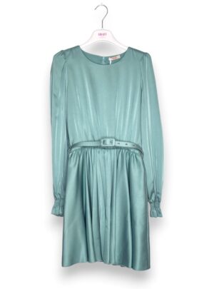 690ADFA1D5F51514B15F231AF5E398B8_ Abito raso cangiante+cintura