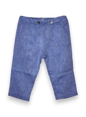 Pantalone chino misto lino
