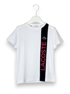 0E7A0825E3EB7F8A5CB08A2368D1BBEB_ T-shirt piquet strech+fascia verticale lacoste