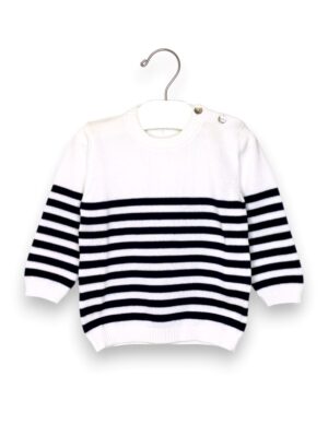 Girocollo filo rigato