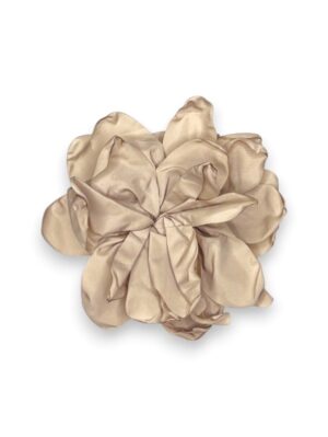 Molletta/spilla maxi fiore taffeta