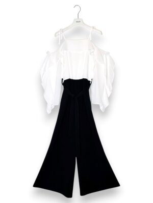 6703FFF33E368082E7B037BFC16E05FE_ Tuta crepe bicolore