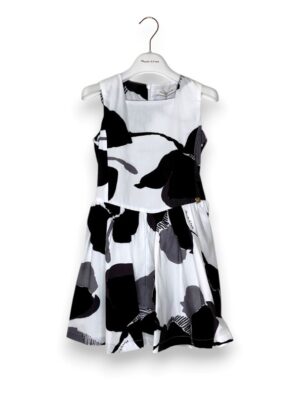 Scamiciato popeline stampa fiori