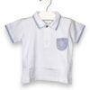 Polo mezza manica+taschino rigato