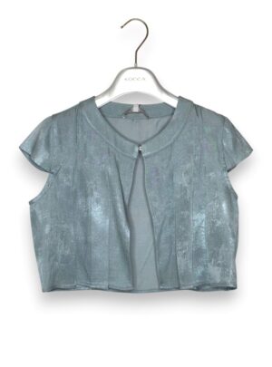 DA1D13E7964FB295DD18621966B58C85_ Bolero manica aletta spalmato lurex