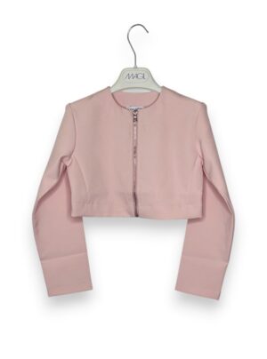 Giacca corta+zip bi-strech