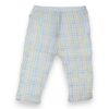 Pantalone quadretto cotone organico