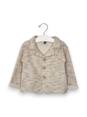 Giacca felpa stampa canapone