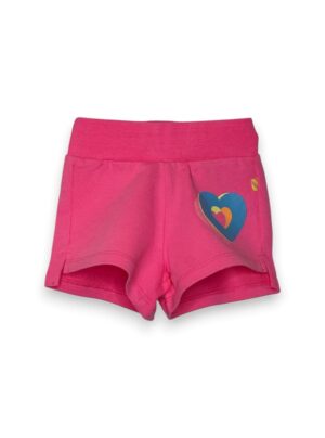 Short felpina cuore