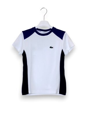 A2EBC37CA152C861C37CA409D69AC76A_ T-shirt piquet strech bicolore lacoste
