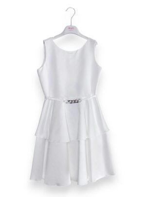 Scamiciato con balza+cintura