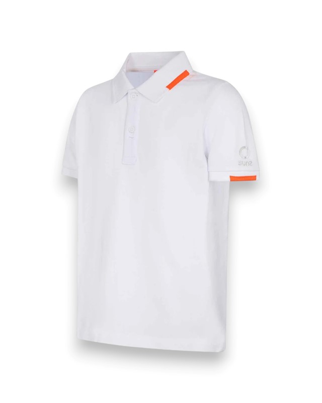 Polo piquet strech bordo fluo suns