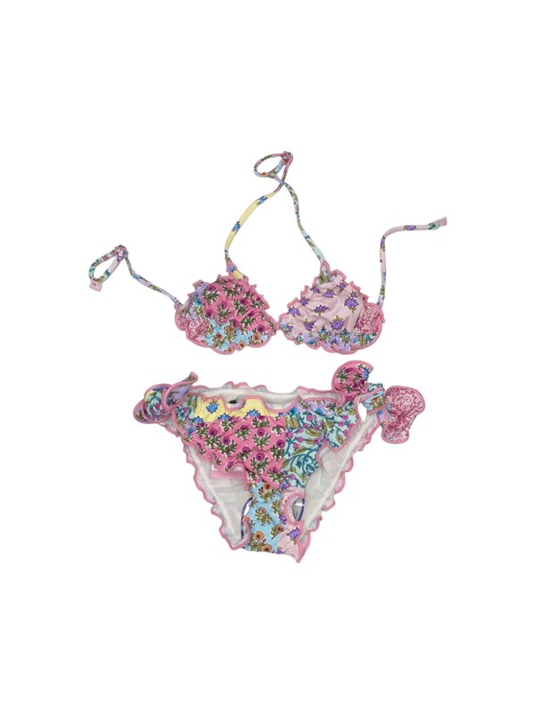 Bikini frou frou patch multicolor