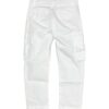 Pantalone cargo cotone strech
