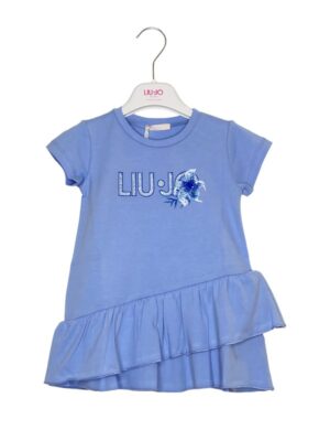 0075B1409D1DCC1C9EC22E12A0BA9EB2_ Abito con volan jersey