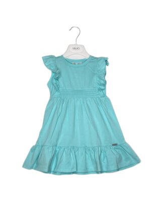 0E74B07420D57015985B6330C2CC2AC9_ Abito con volan jersey